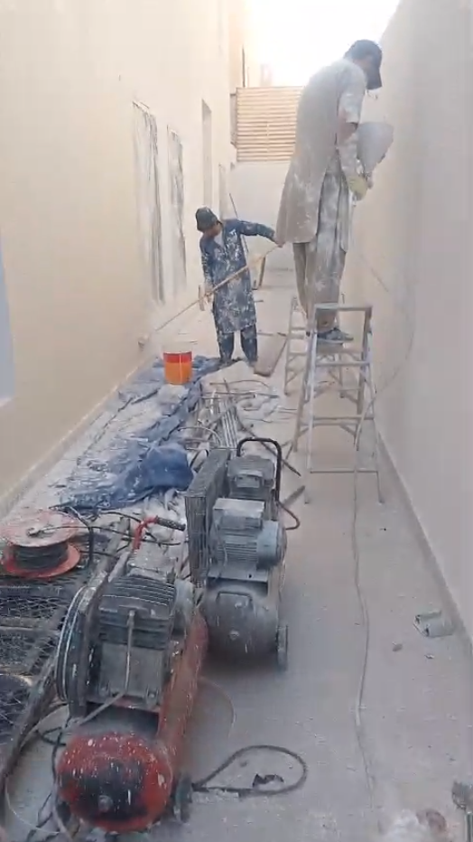 Office wall repainting in Al Nafal Riyadh